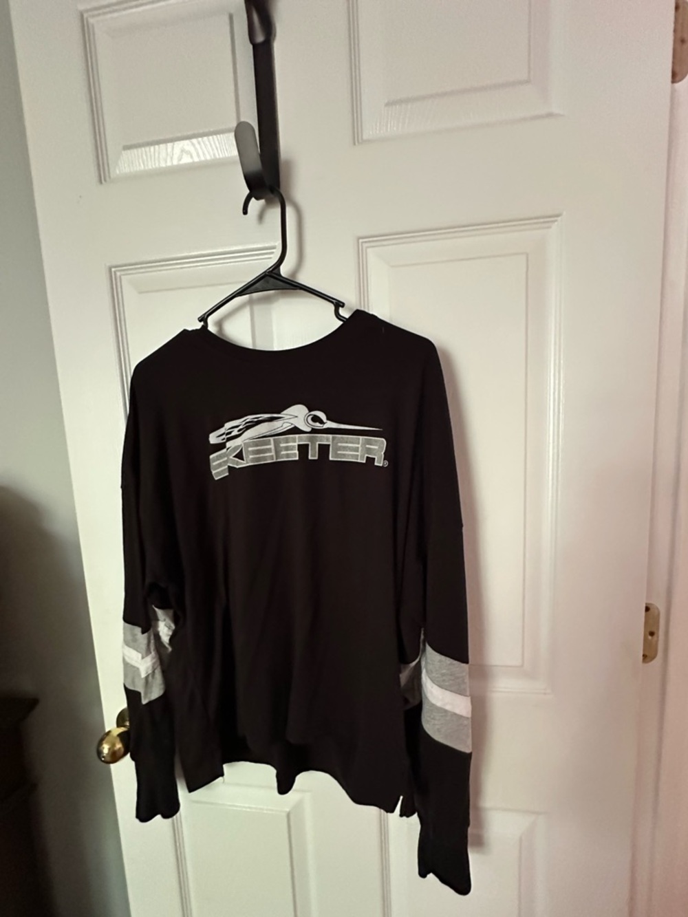 Yamaha | Skeeter | Black Long Sleeve Graphic Shirt